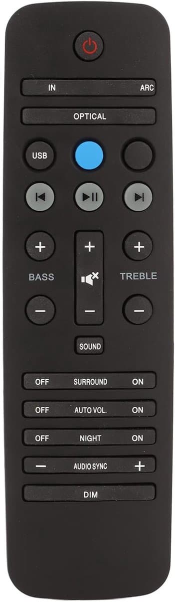 Universele Afstandsbediening voor Soundbar - Geschikt voor diverse modellen