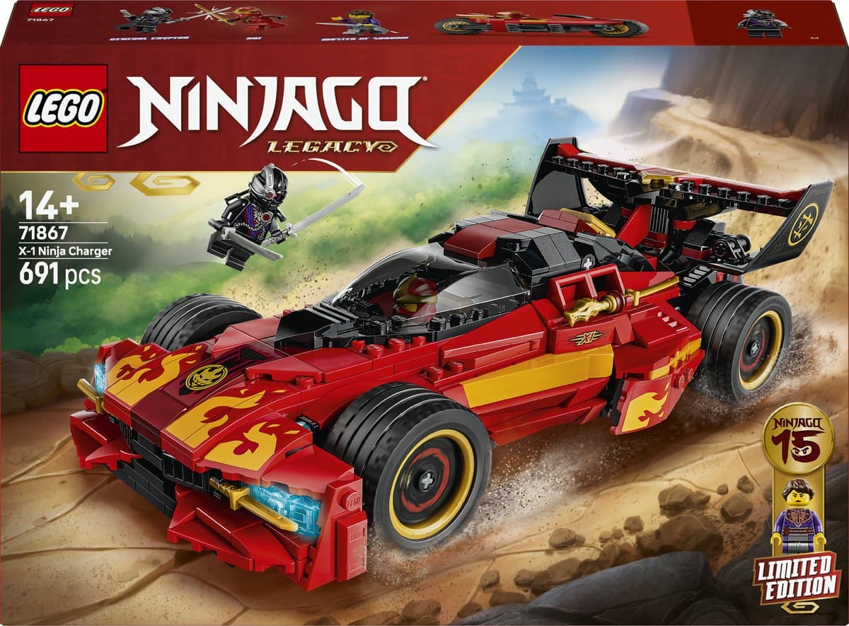 LEGO Ninjago 15-jarig jubileum: X-1 Ninja Charger 71867