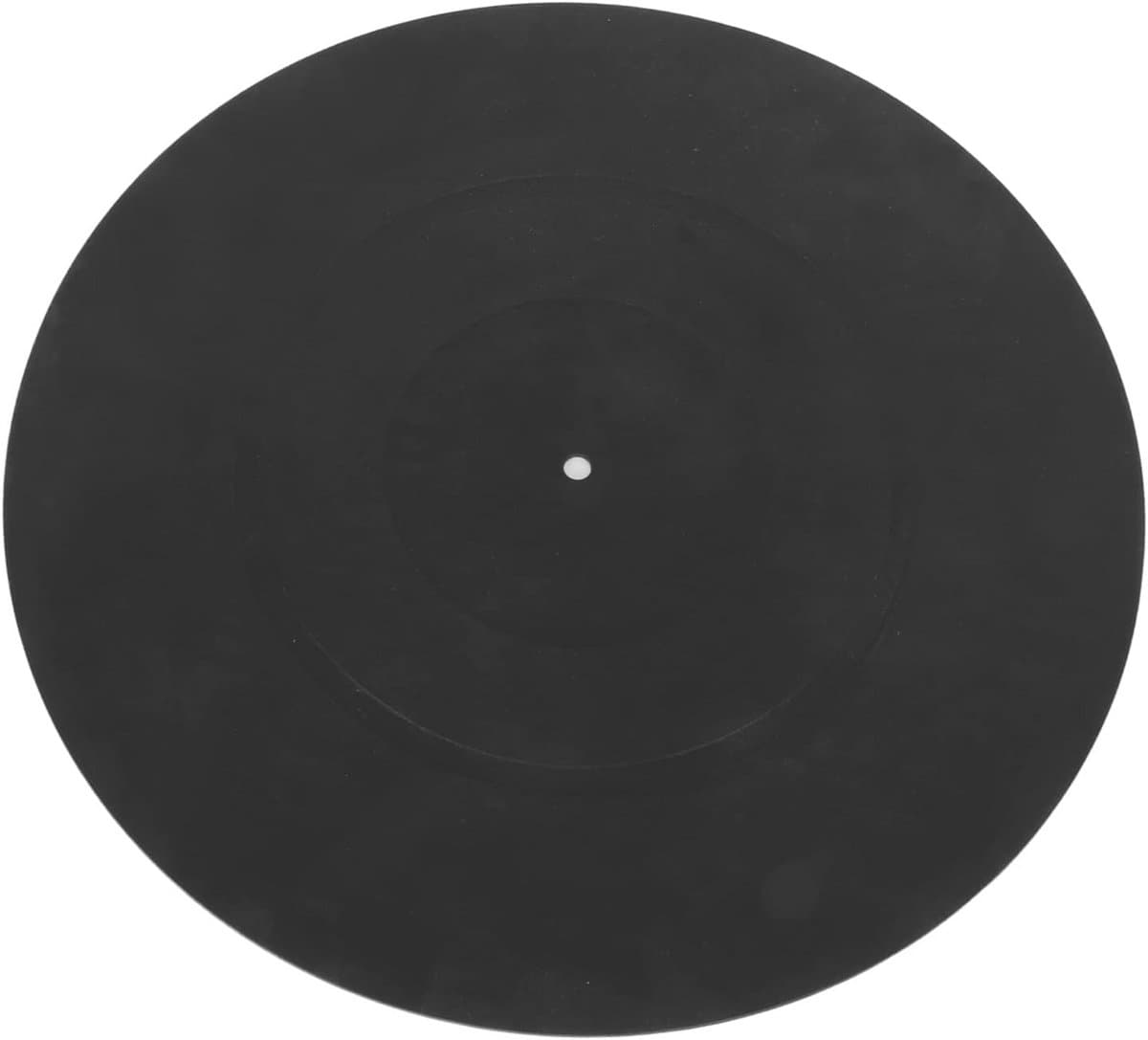Antistatische Rubberen Platenmat voor 12 inch Draaitafels - Betere Geluidskwaliteit en Minder Stof