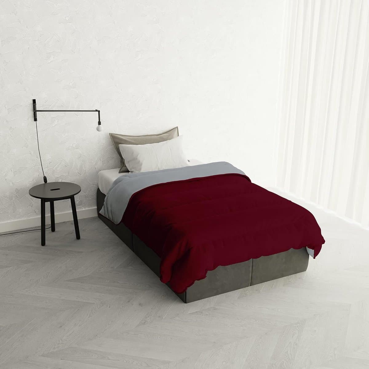 Warm Winterdekbed Tweekleurig Dubbelzijdig 200x200cm - Zachte Microvezel