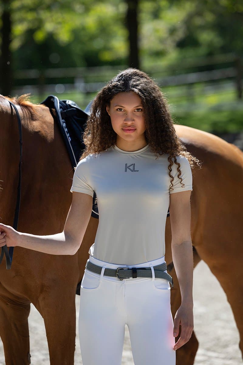 Kingsland Shirt Kingsland Kllizette Gebroken Wit - L