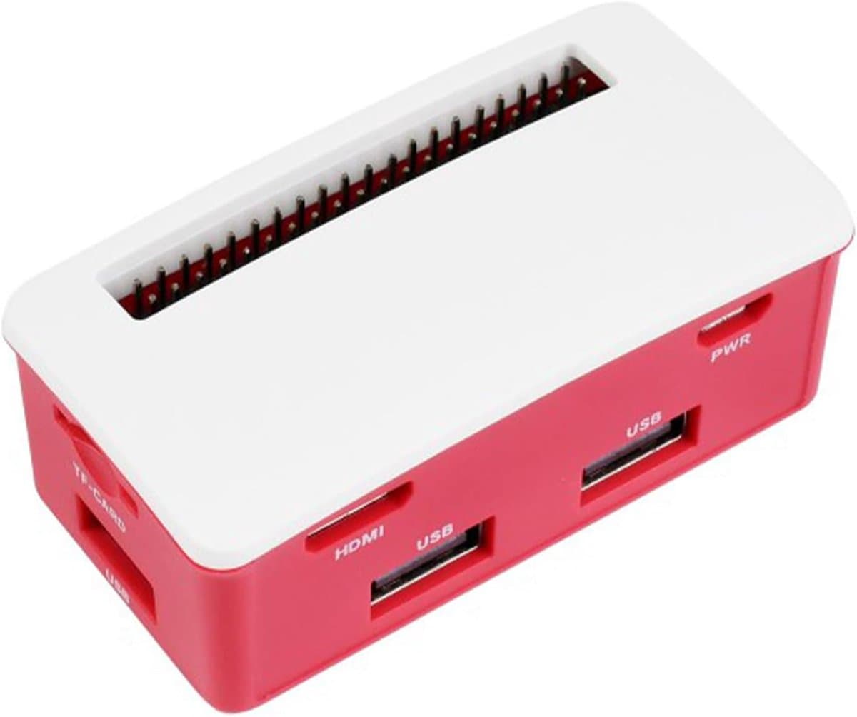 USB Hub Uitbreiding - Extra Poorten - Raspberry Pi - 4 Poorten - Zwart