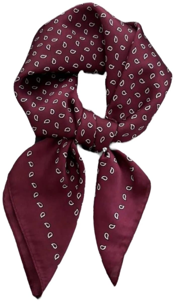 Sjaaltje met print - bandana met print - haarband - sjaaltje meerkleurig - bandana - vierkant sjaaltje met print - bandana sjaaltje - sjaaltje voor dames hals - sjaaltje voor aan tas - sjaal - sjaaltje unisex - scarf - mini sjaal