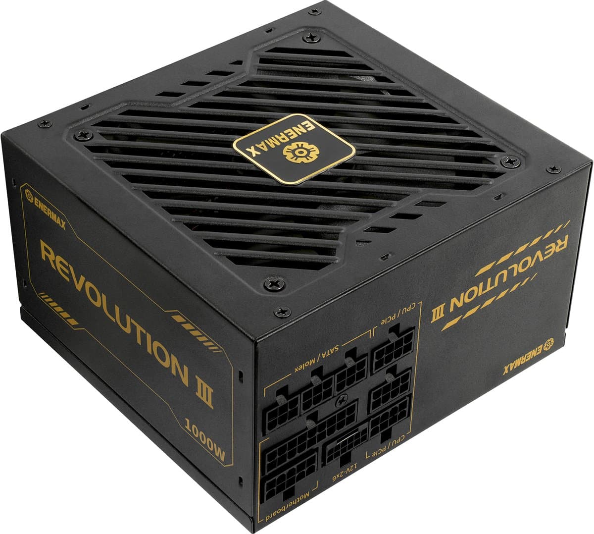 Enermax ERV1000G-AHG-MAC power supply unit 1000 W 20+4 pin ATX ATX Zwart