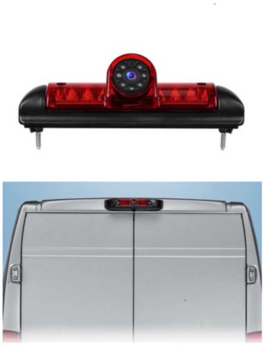 Remlicht achteruitrijcamera geschikt voor Fiat Ducato/Peugeot Boxer/Citroen Jumper Night Vision/Parkeer hulp