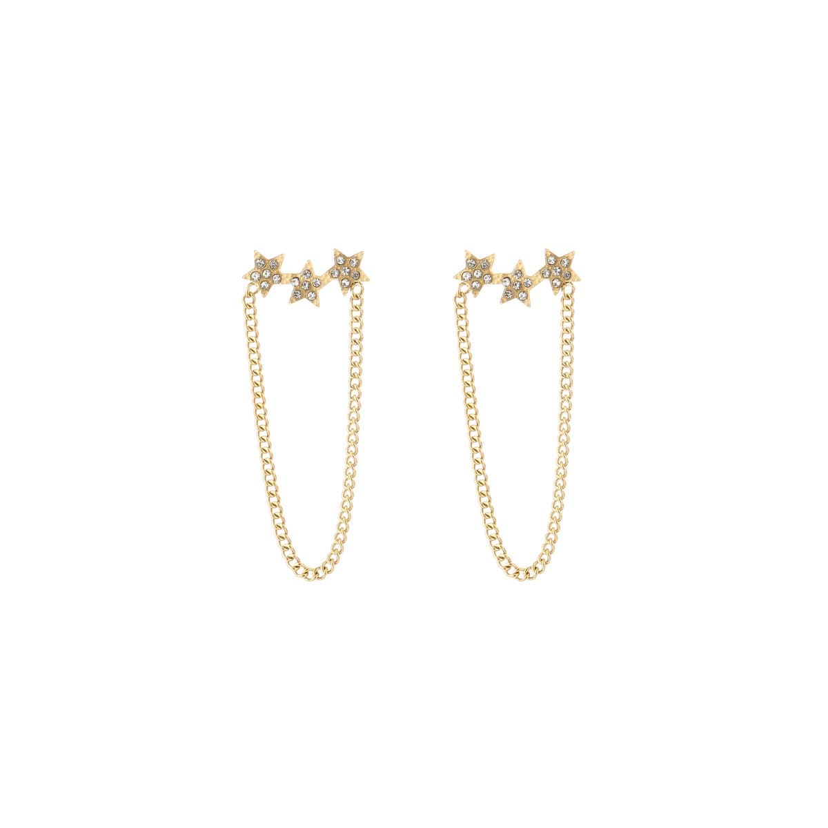 Stars oorbellen met sterren