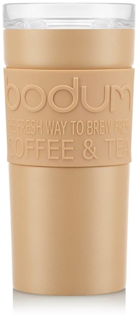 Thermosbeker Bodum Travel Mug Vacuüm Gepoedercoat RVS Iced Vanille Latte 350 ml