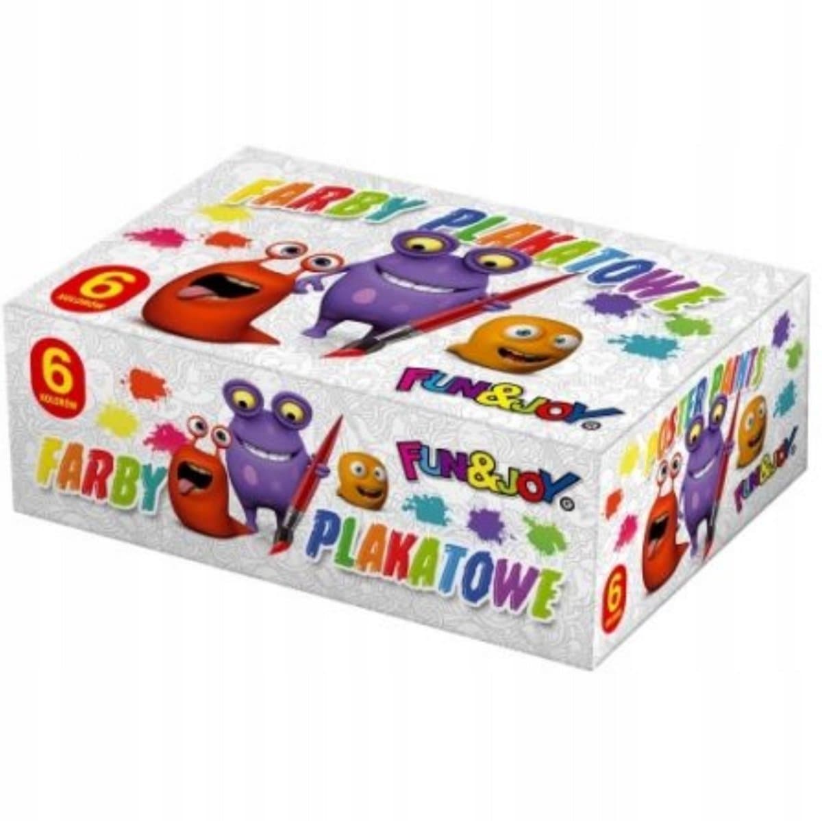 Titanum Fun&Joy - Plakkaatverf Set - 6 Kleuren - 20 ml