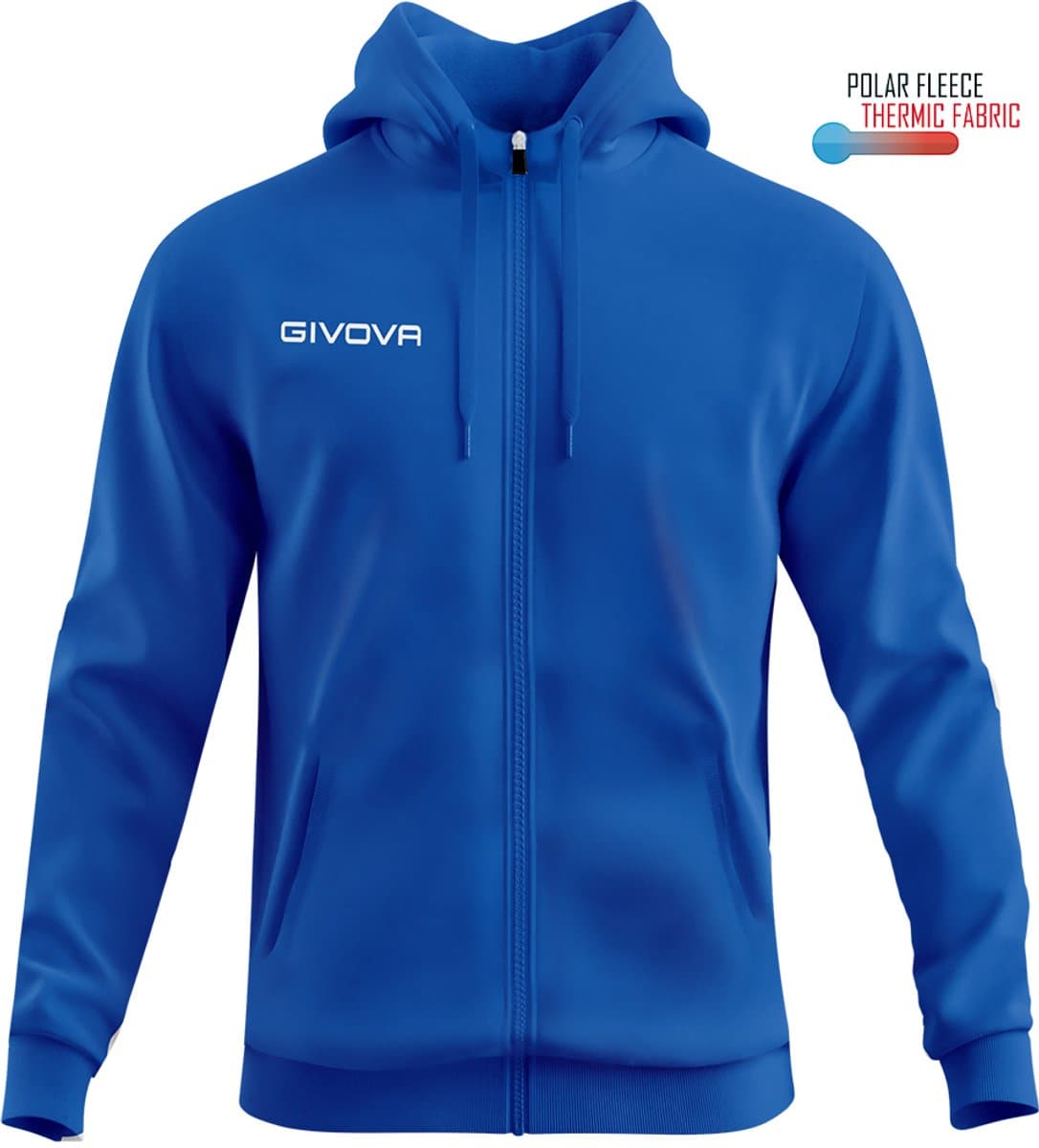 Felpa polarfleece (volledige zip) 500