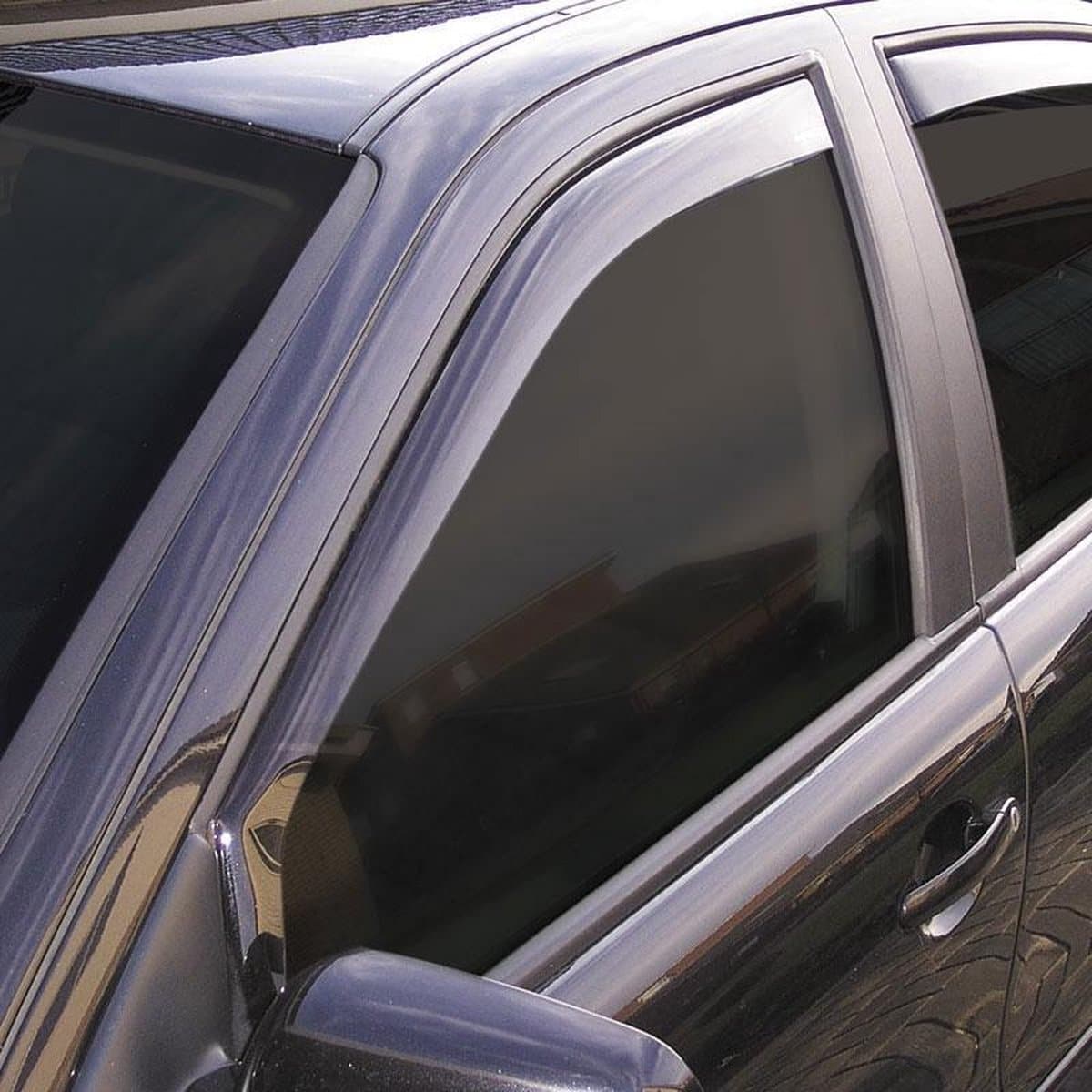ClimAir Zijwindschermen Dark passend voor Range Rover LP 1994-2002