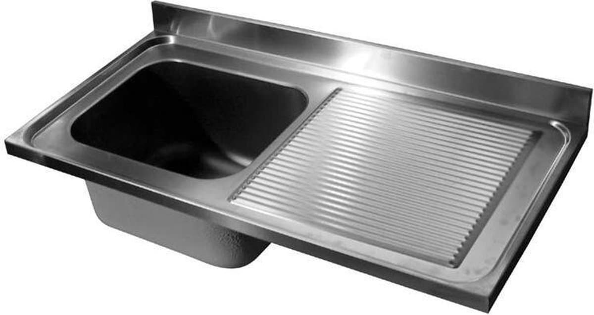 600 Spoeltafelblad 2 Links 2000 - Combisteel 7013.1400 - Horeca & Professioneel