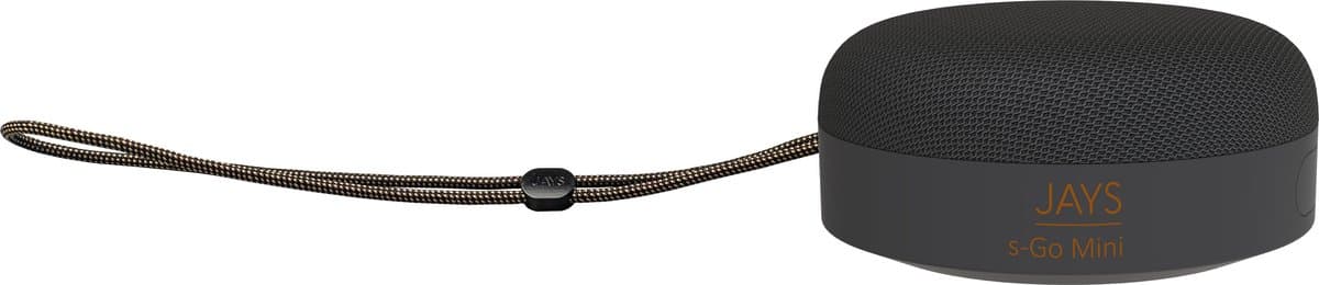 JAYS s-Go Mini Draadloze stereoluidspreker Zwart