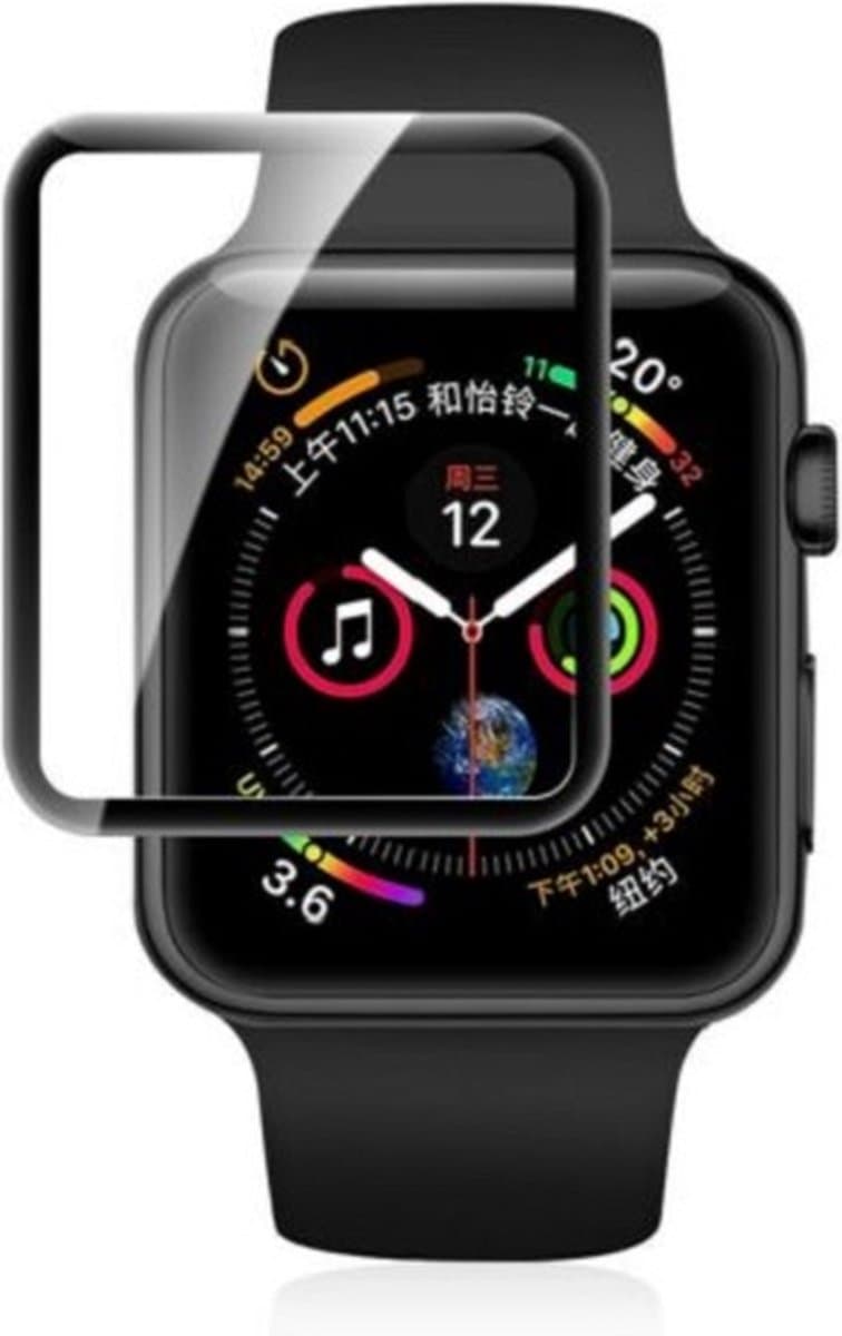 PMMA Volledige Cover Screen Protector Voor Apple Watch Series 1/2/3 - 42mm