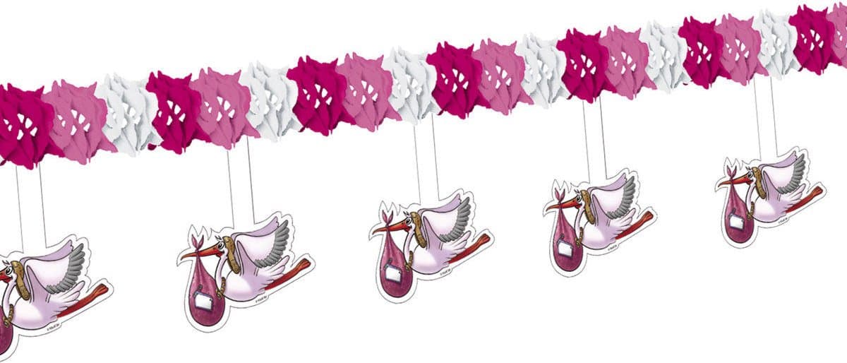 FOLAT BV - Ooievaar baby shower slinger