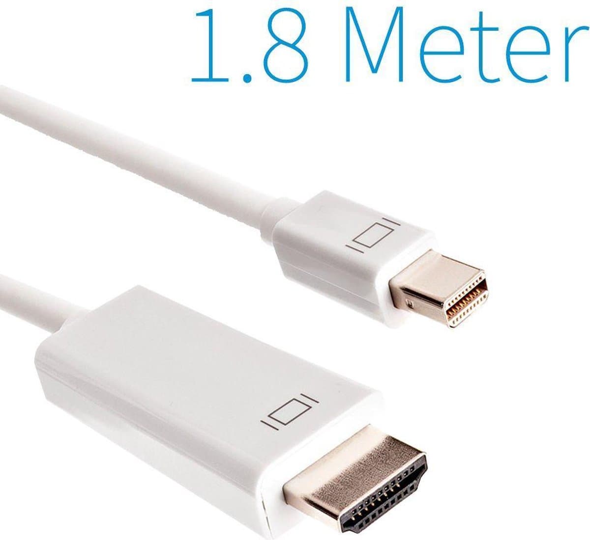 Mini DisplayPort naar HDMI / Thunderbolt 1,8 M
