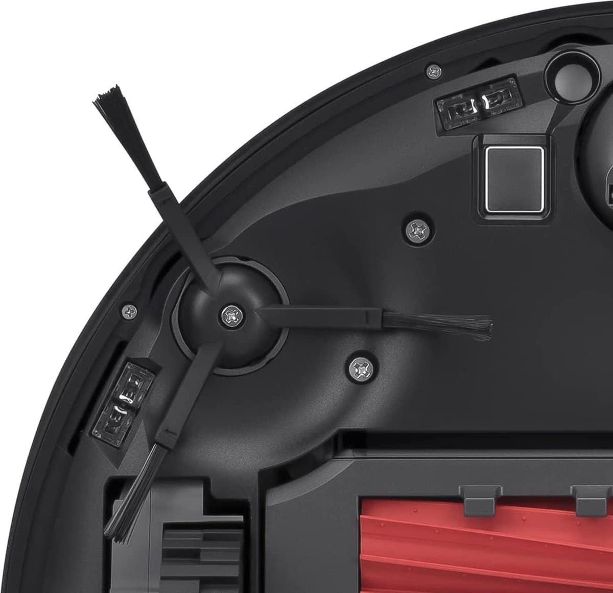 Originele Siliconen Zijborstels voor Roborock Stofzuigers - Set van 2 (Zwart)