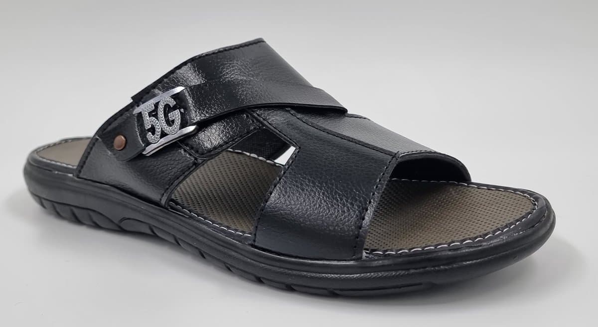 Walking - Slippers Heren - Licht Gewicht Heren Slippers - Slippers met een Zacht Voetbed - Zwart – Maat 40