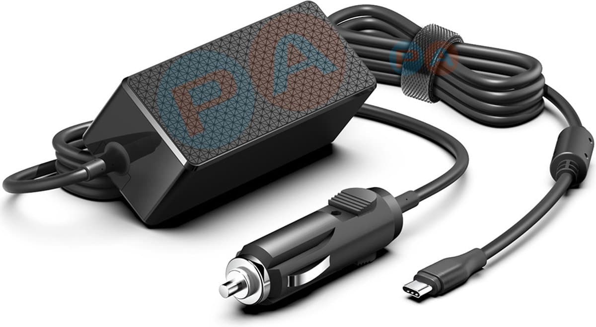 Auto USB-C Laptop Adapter 65W Max. Type-C geschikt voor Lenovo ThinkBook 14 G3 ACL