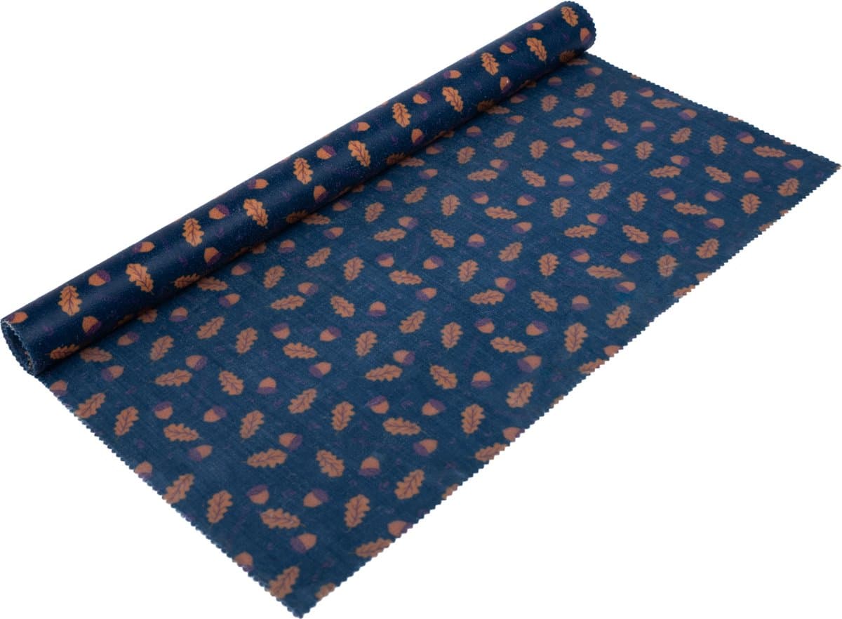 Broodnodig® - Candelilladoek op rol - Plantaardig alternatief voor Huishoudfolie en Aluminiumfolie - Bijenwas Doeken - Beeswax wraps - Bijenwas vellen - Bijenwasdoek - Vervanger voor Herbruikbaar boterhamzakje - Cozy Autumn