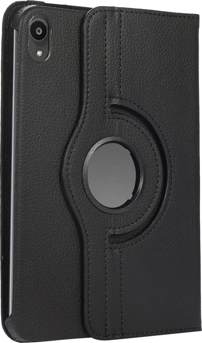 Draaibare Bookcase - Geschikt voor iPad Mini Hoes 6e Generatie - 8.3 inch (2021) - Zwart
