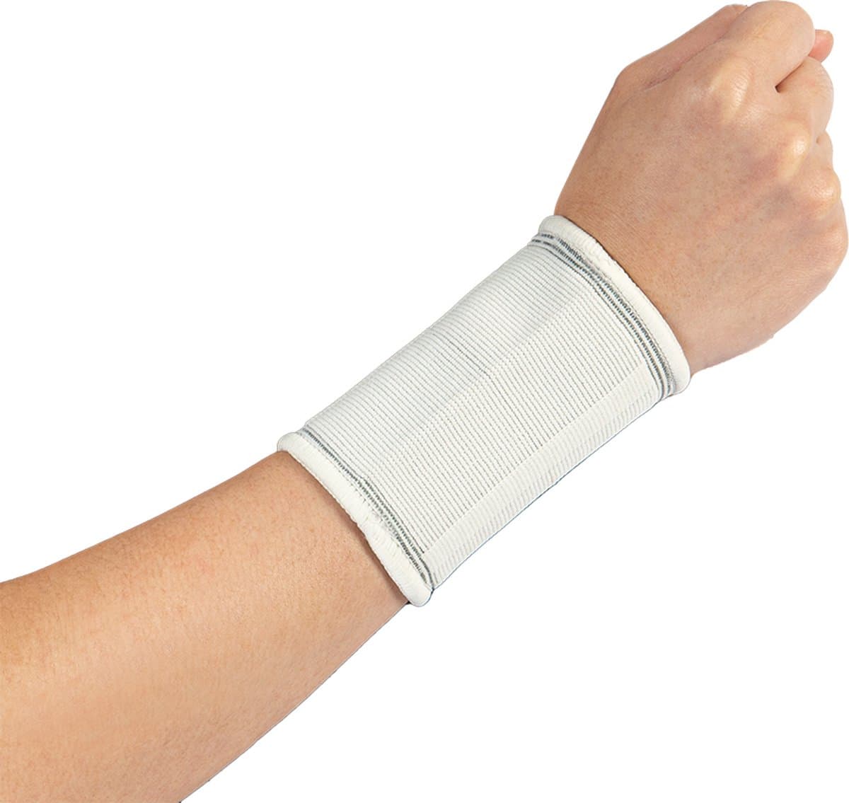 E-life - Polsbandage - Polssteun - Ondersteuning en pijnverlichting bij polsblessures - S - Universeel - Beige
