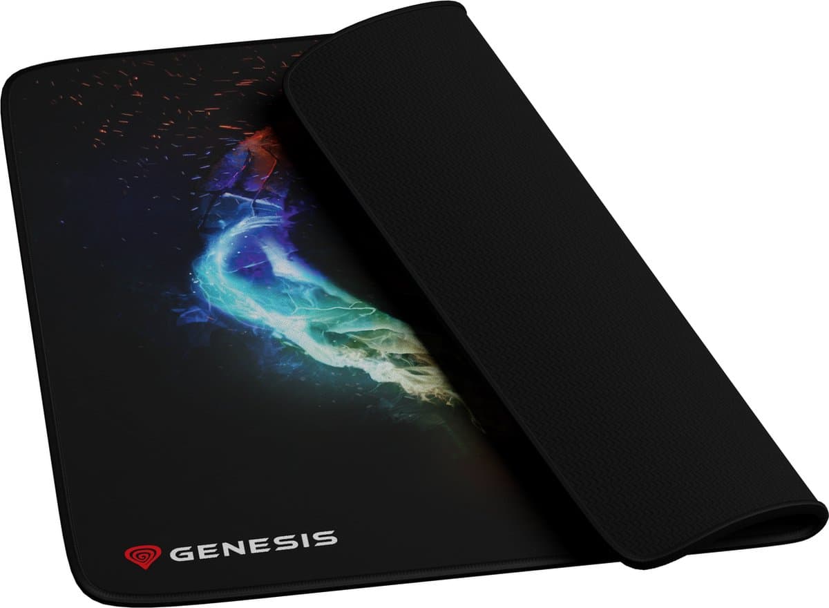 GENESIS - CARBON 500 M FIRE G2 NPG-2099 - Game muismat - 300X250MM - Zwart