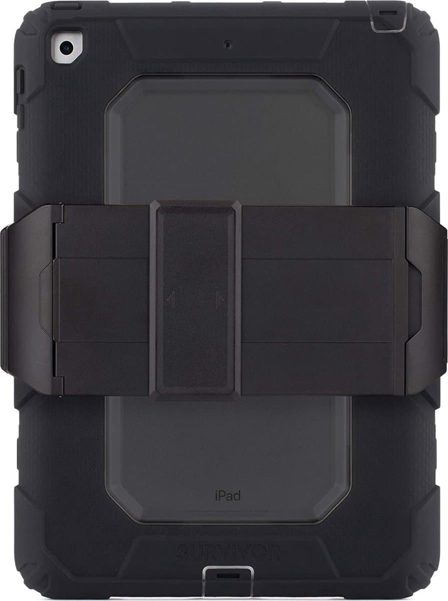 iPad 9.7 (2018)/2017 Rugged Case hoesje - Griffin - Zwart - Kunststof