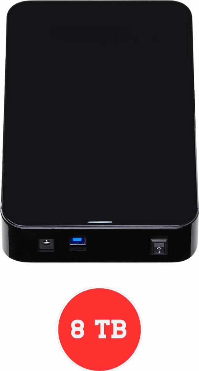 Harde Schijf Extern PS5 [ 8TB ] - Externe Harde Schijf Met LED Display Geschikt Voor PS5/PS4/PC - PS5 Opslag Met USB 3.0