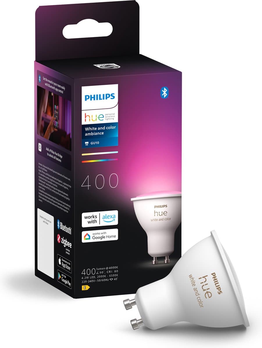 Philips Hue White and Color GU10