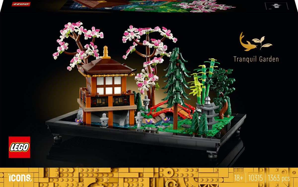 LEGO Icons 10315 Rustgevende tuin
