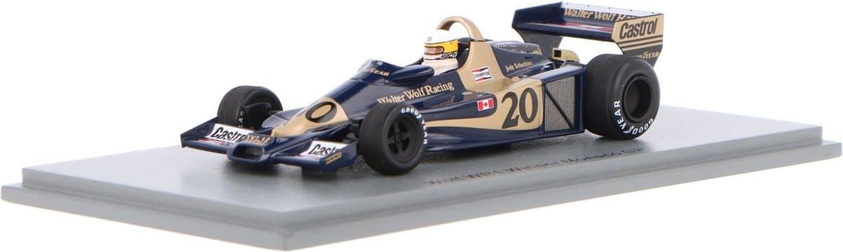 Wolf WR1 Ford Spark Models Modelauto 1:43 1977 Jody Scheckter Walter Wolf Racing S9996 Monaco GP