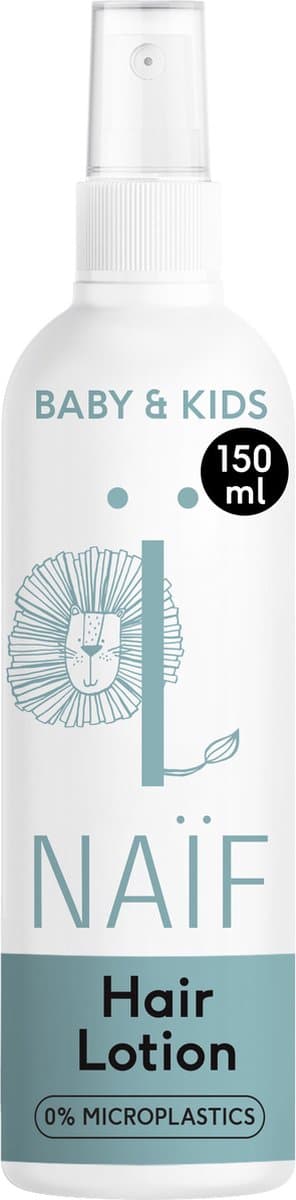 NAIF haarlotion voor eenvoudige styling voor baby’s en kinderen 150 ml