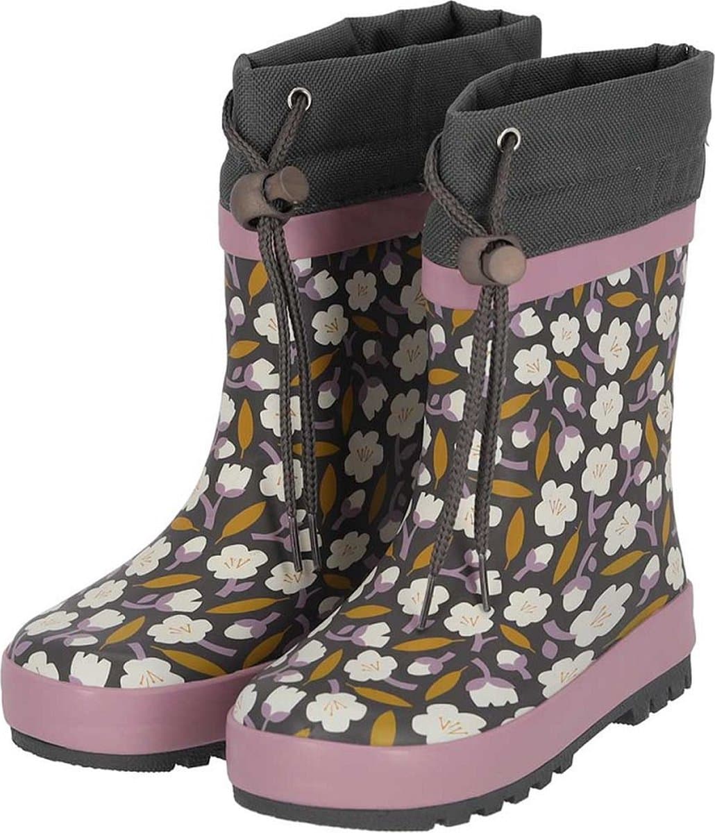 XQ Footwear - Regenlaarzen - Bloemen - Multi - Colour - Maat 35/36