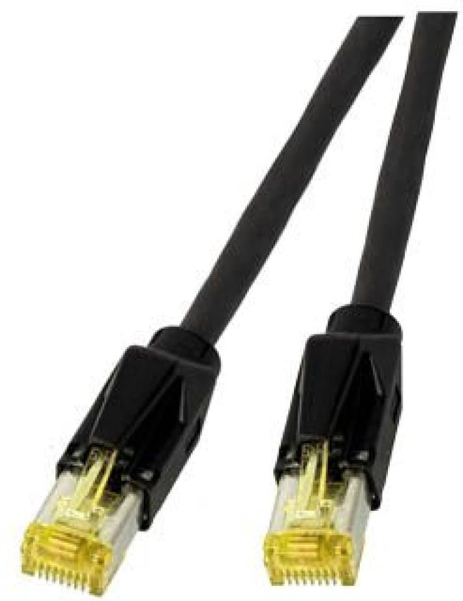 EFB Elektronik K8560SW.50 netwerkkabel Zwart 50 m Cat6a S/FTP (S-STP)
