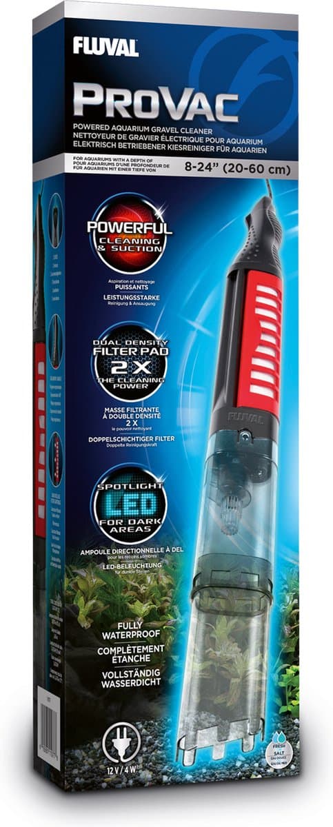 Aquarium stofzuiger - Bodemreiniger - Elektrisch - Water verversen - Aquariumbodemreiniger - Aquarium Schoonmaken