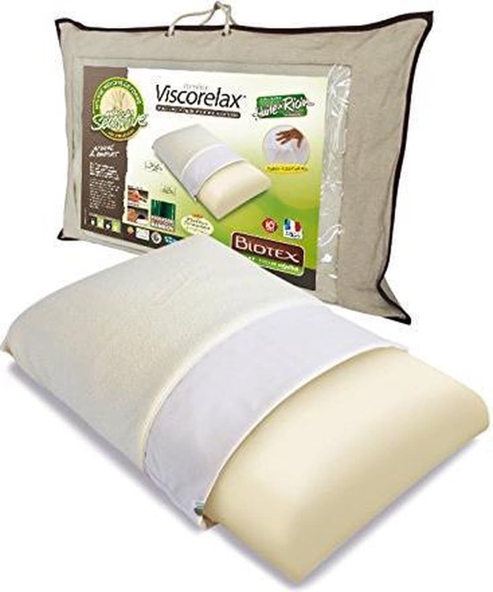 Biotex Viscorelax drukverlagend kussen 40 x 60