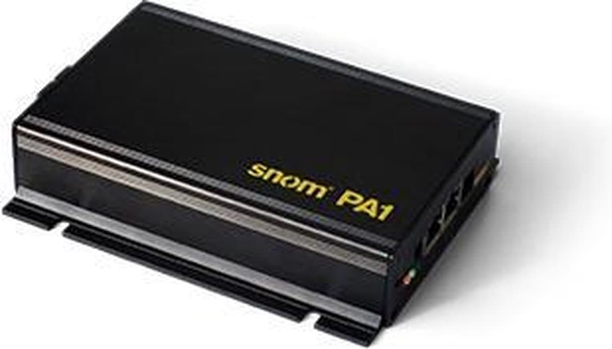 Snom PA1 multiroom audiocontroller Zwart