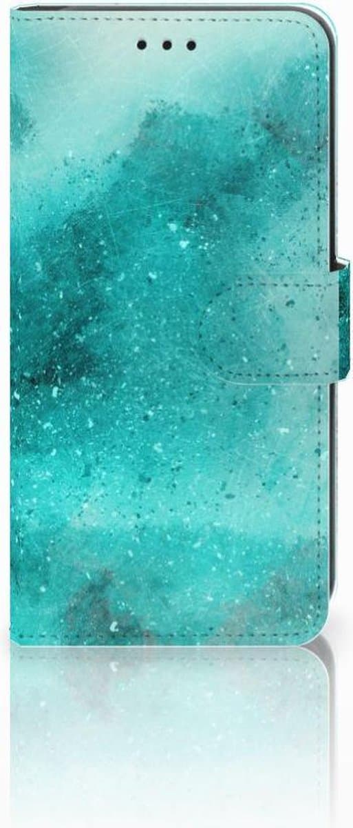 Hoesje Xiaomi Mi A2 Lite Painting Blue