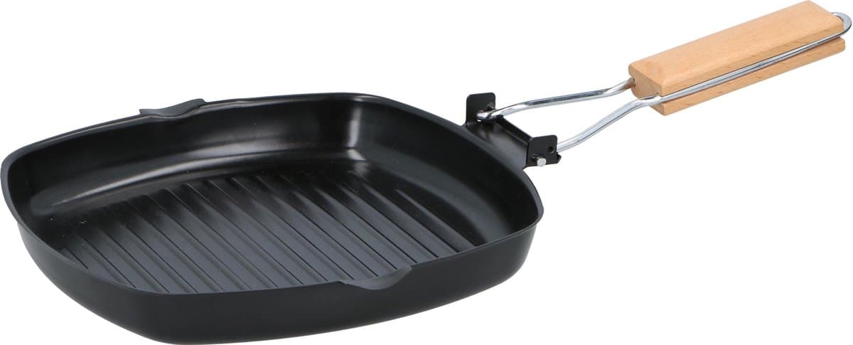 Alpina grillpan - 24 cm, zwart