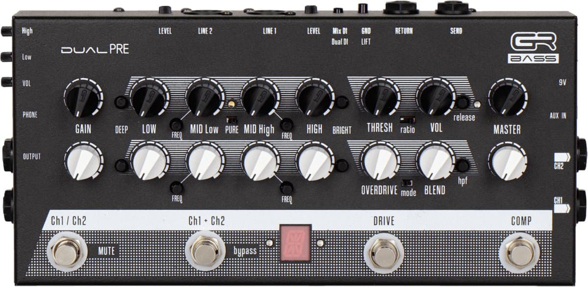 GR Bass Dual Pre - Bass effect-unit
