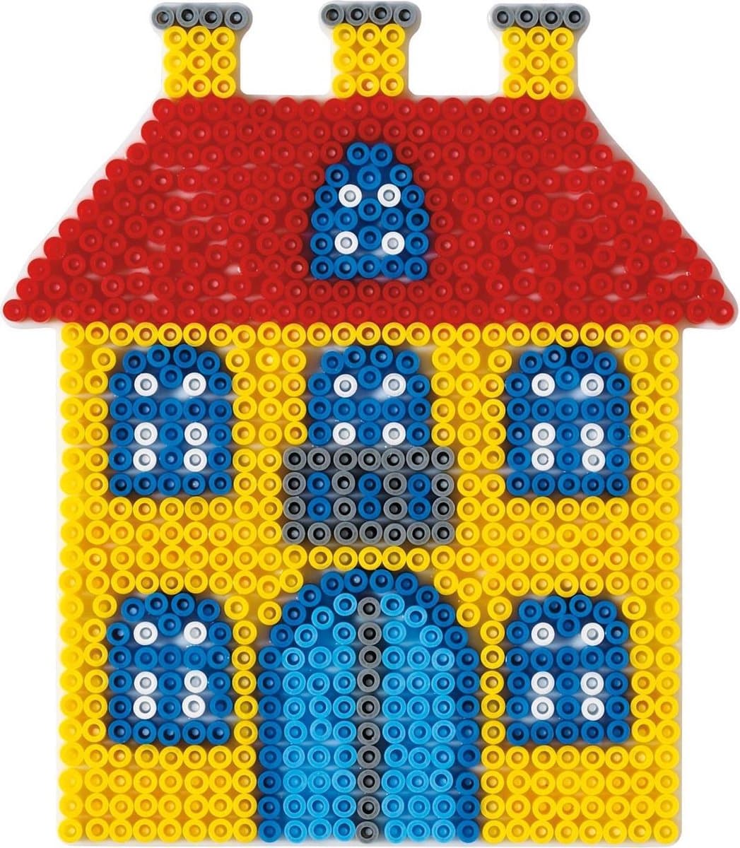 Hama Strijkkralen Grondplaat - Huis