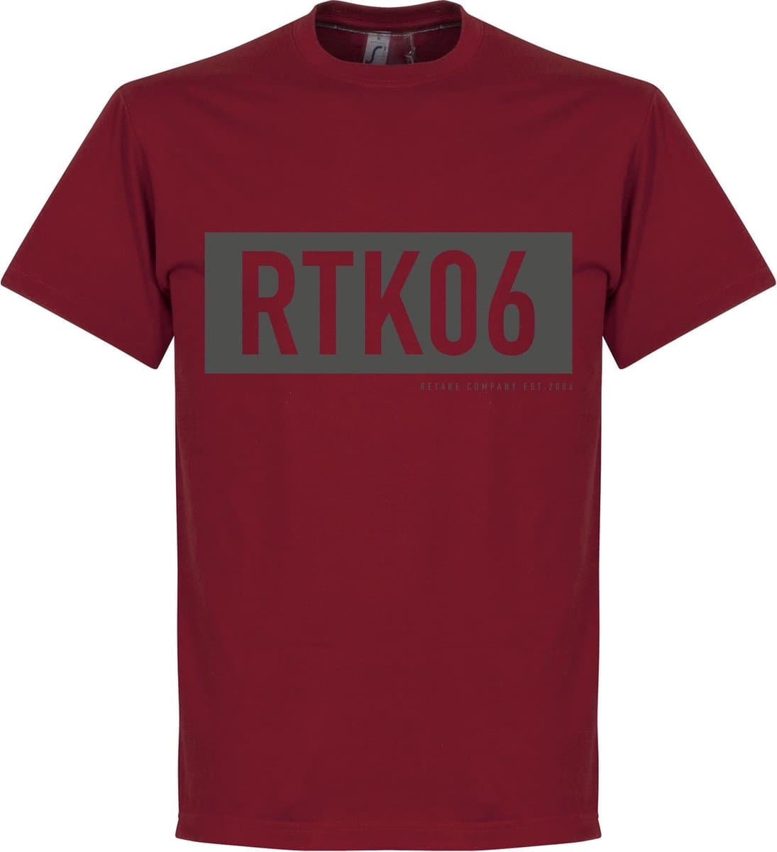 Retake RTK06 Bar T-Shirt - Rood - S