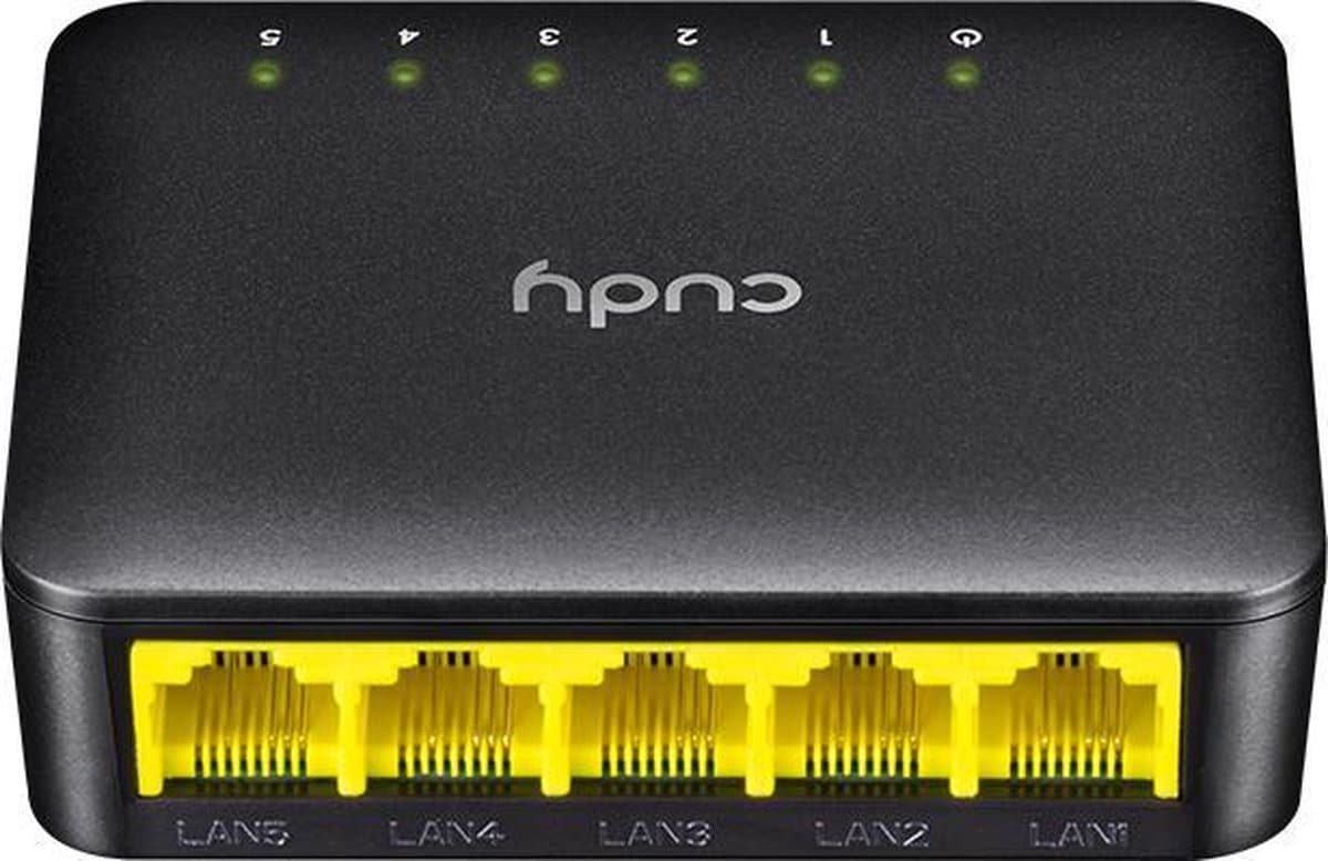Cudy FS105D - Netwerk Switch - 5 Poorten - Unmanaged - Fast Ethernet