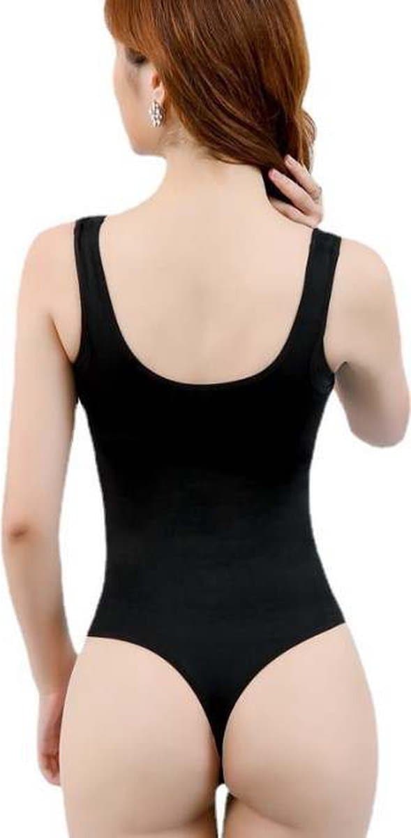 Wow Peach - Billen Buik - Body suits - Body Slim Shapewear String - bodyfashion - Ademend - Sterk Corrigerende lichaam String - BodySuits - Dress shapewear - Thong - SMALL
