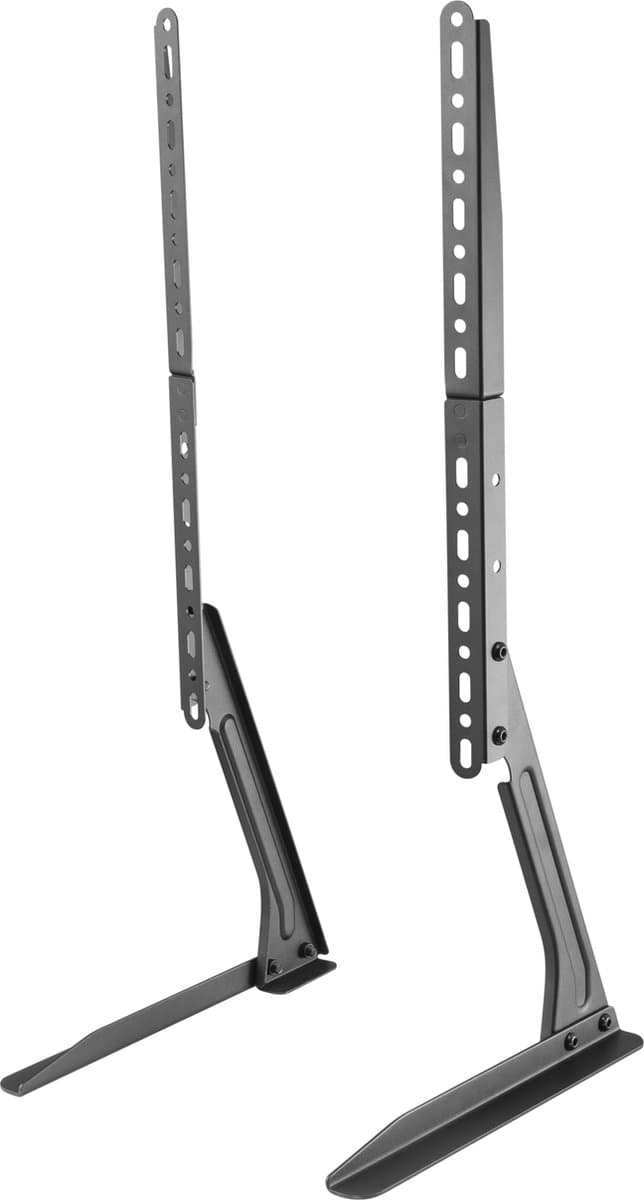 Deltaco Slim Table Stand for TV, 23-70 inch, 50kg, 75x75-800x400mm - Black1