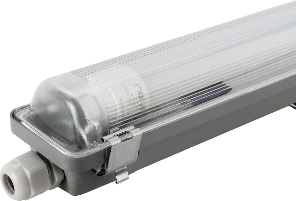 Ledvion - LED Armatuur 150CM - 28W - 4000K - 5180L - IP65 - Incl. LED Buis - 185L/Pw