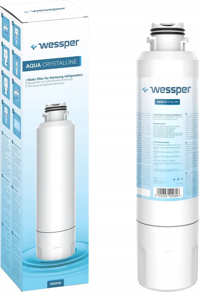 Wessper waterfilter geschikt voor Samsung DA29-00020B