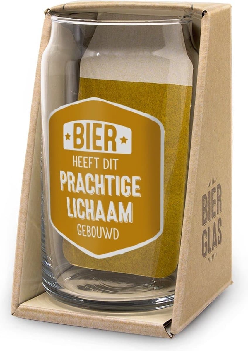 Bierglas - Drop - Lichaam - In cadeauverpakking