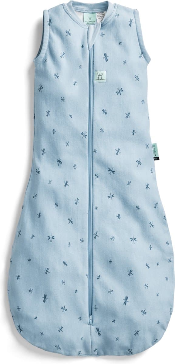 Ergopouch Jersey Slaapzak - 1, Tog - Slaapzak - Slaapzakken - Slaapzak kind - Slaapzak 90 cm - Dragonflies