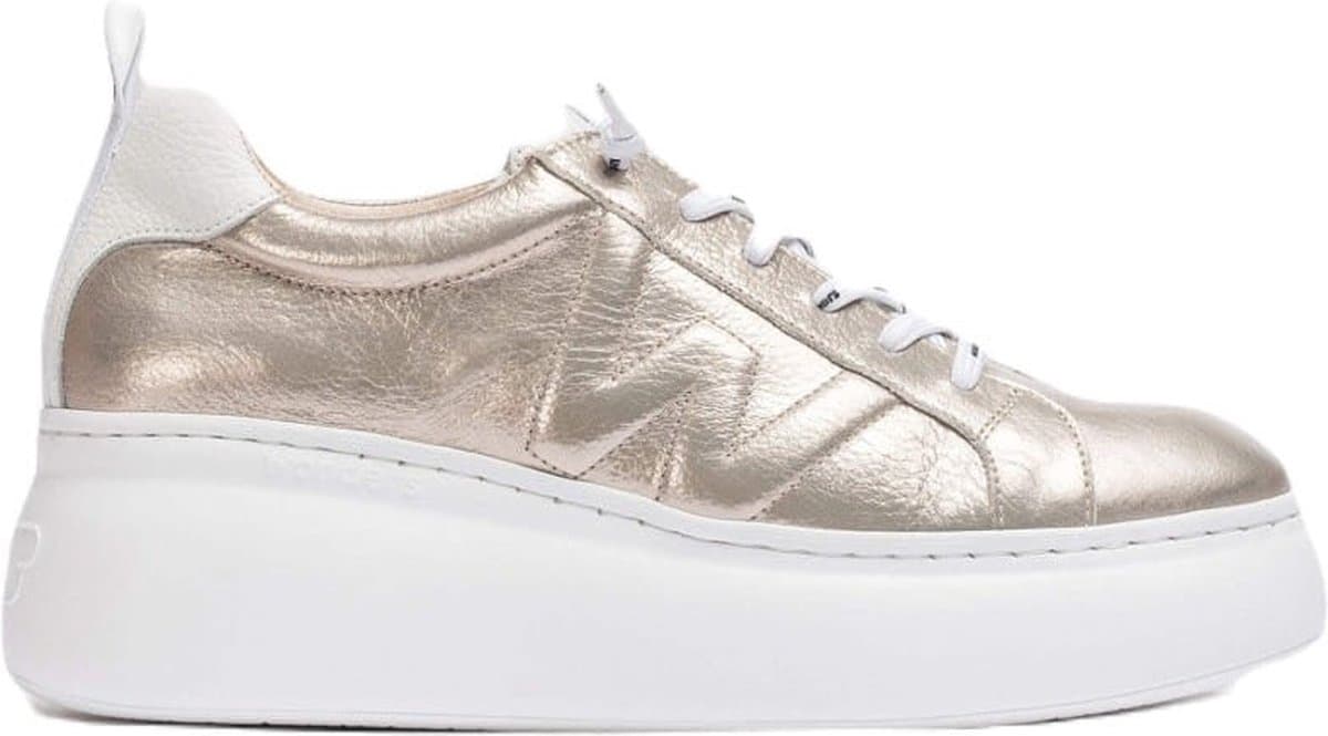 Wonders Dorita - dames sneaker - Goud - maat 41 (EU) 8 (UK)